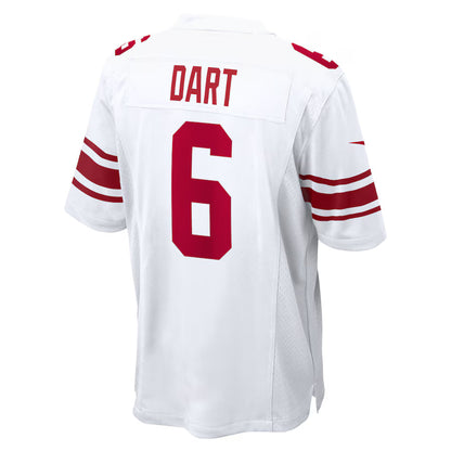 NY.Giants #6 Jaxson Dart White Vapor F.U.S.E. Limited Stitched Football Jerseys
