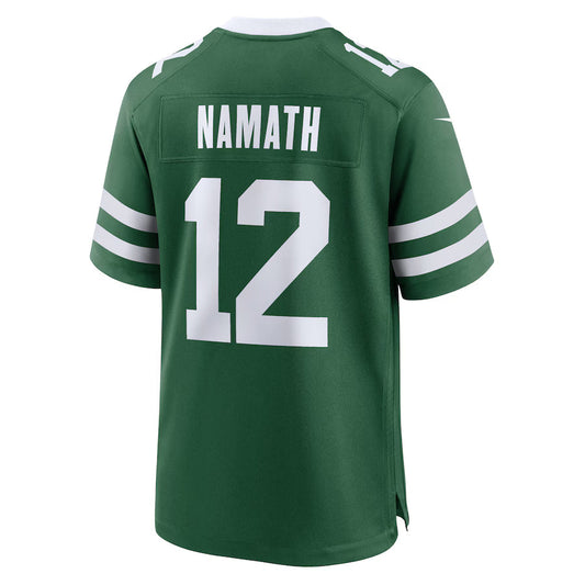 NY.Jets #12 Joe Namath Green Game Jersey Stitched American Football Jerseys