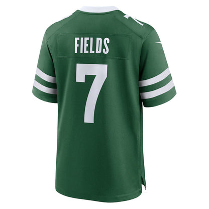NY.Jets #7 Justin Fields Green Game Jersey Stitched American Football Jerseys