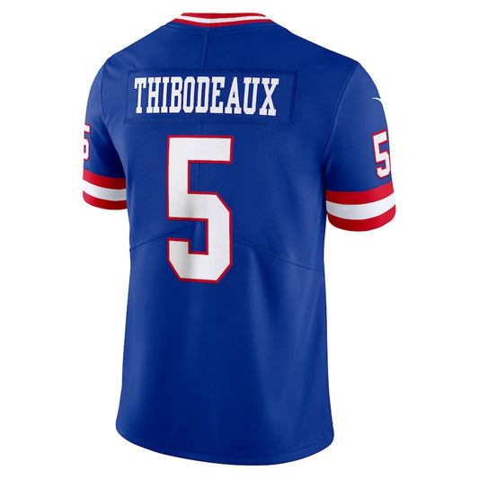 NY.Giants #5 Kayvon Thibodeaux Royal Vapor F.U.S.E. Limited Stitched Football Jerseys