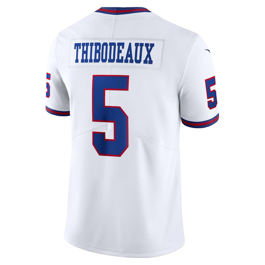 NY.Giants #5 Kayvon Thibodeaux White Vapor F.U.S.E. Limited Stitched Football Jerseys