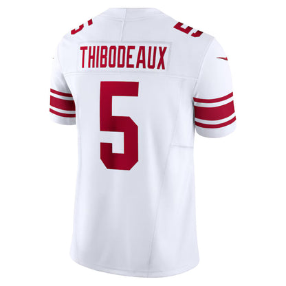 NY.Giants #5 Kayvon Thibodeaux White Vapor F.U.S.E. Limited Stitched Football Jerseys