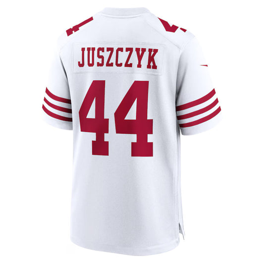 SF.49ers #44 Kyle Juszczyk White Game Jersey Stitched American Football Jerseys