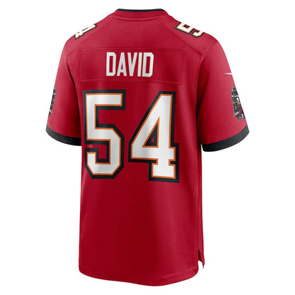 TB.Buccaneers #54 Lavonte David Red Game Jersey Stitched American Football Jerseys