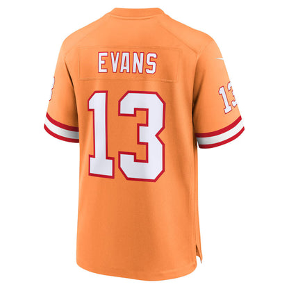 TB.Buccaneers #13 Mike Evans Creamsicle Game Jersey Stitched American Football Jerseys