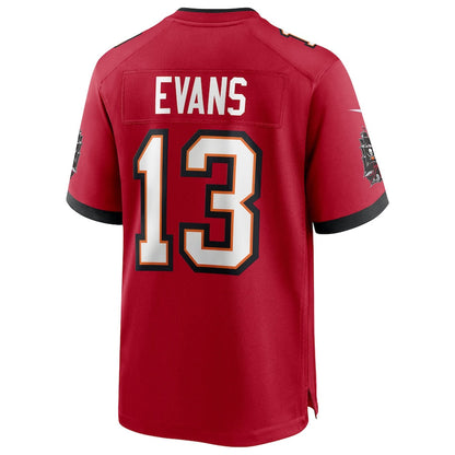 TB.Buccaneers #13 Mike Evans Red Game Jersey Stitched American Football Jerseys