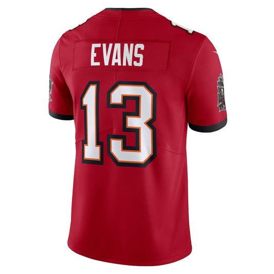 TB.Buccaneers #13 Mike Evans Red Vapor F.U.S.E. Limited Jersey Stitched American Football Jerseys