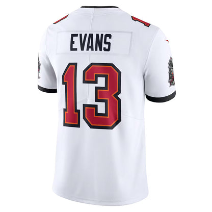 TB.Buccaneers #13 Mike Evans White Vapor F.U.S.E. Limited Jersey Stitched American Football Jerseys