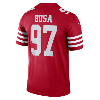 SF.49ers #97 Nick Bosa Scarlet Game Jersey Stitched American Football Jerseys