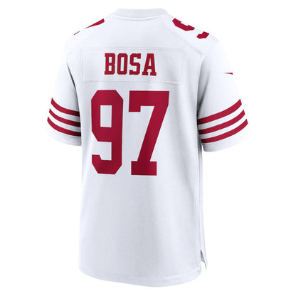 SF.49ers #97 Nick Bosa White Game Jersey Stitched American Football Jerseys