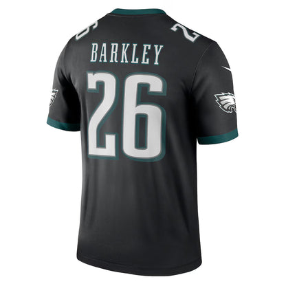 P.Eagles #26 Saquon Barkley Black Game Jersey Stitched American Football Jerseys
