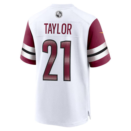 W.Commanders #21 Sean Taylor White Game Jersey Stitched American Football Jerseys