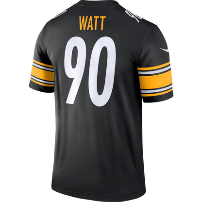 P.Steelers #90 T.J. Watt Black Game Jersey Stitched American Football Jerseys