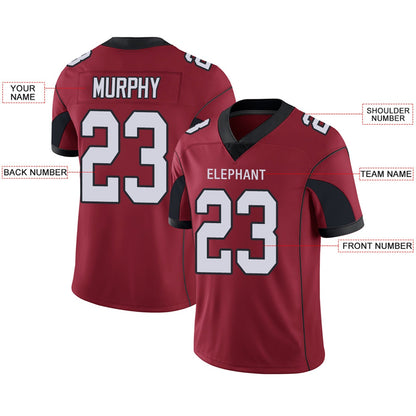 Custom A.Cardinals Team Player or Personalized Design Your Own Name for Men Women Youth Jerseys Red Football Jerseys
